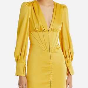 LAVISH ALICE Satin Short Mini Dress